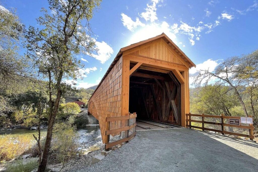 Covered Bridge at Buttermilk Bend